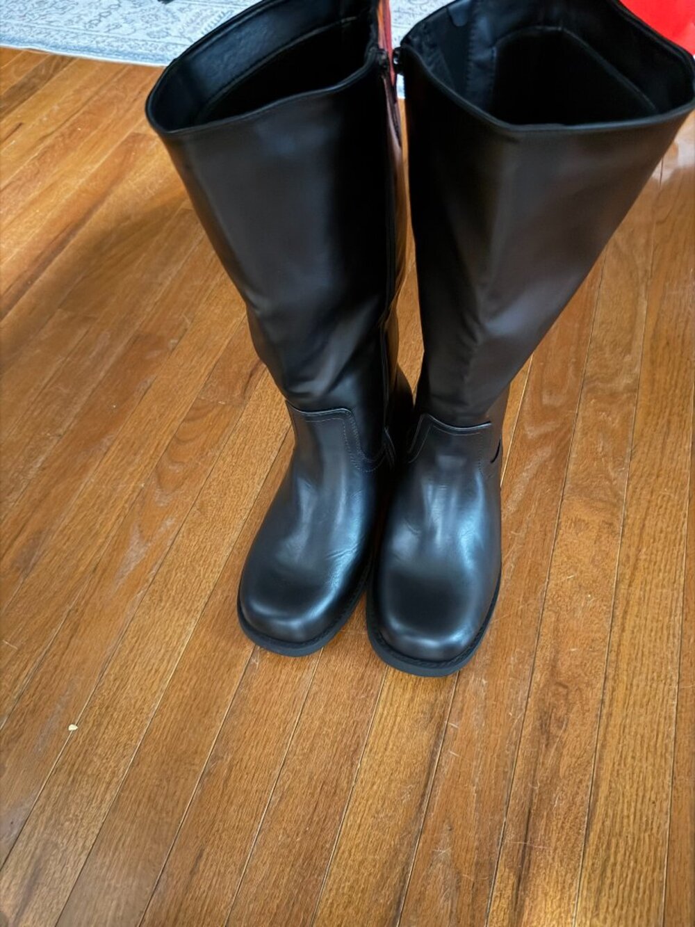 Knee High Block Heel Boot (WW)